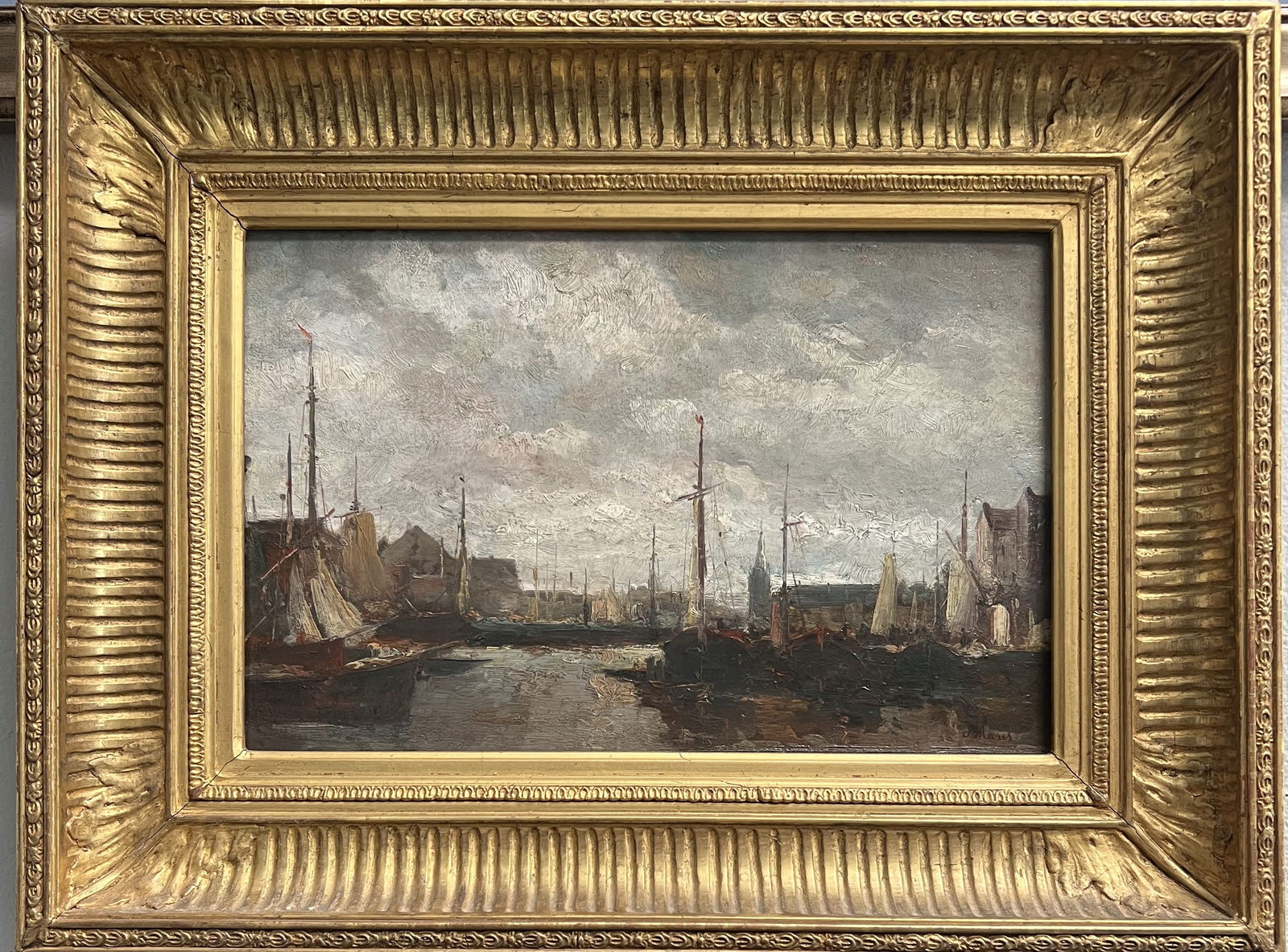 Jacob Hendricus (Jacobus) Maris (1837 - 1899) Oil on Board (1 of 3)