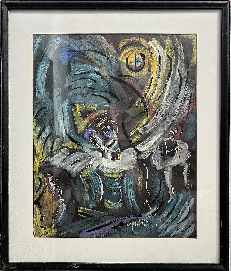 Walter Phillipe " La Coulisse" by Catalde Fine Art Publishers (1 of 3)