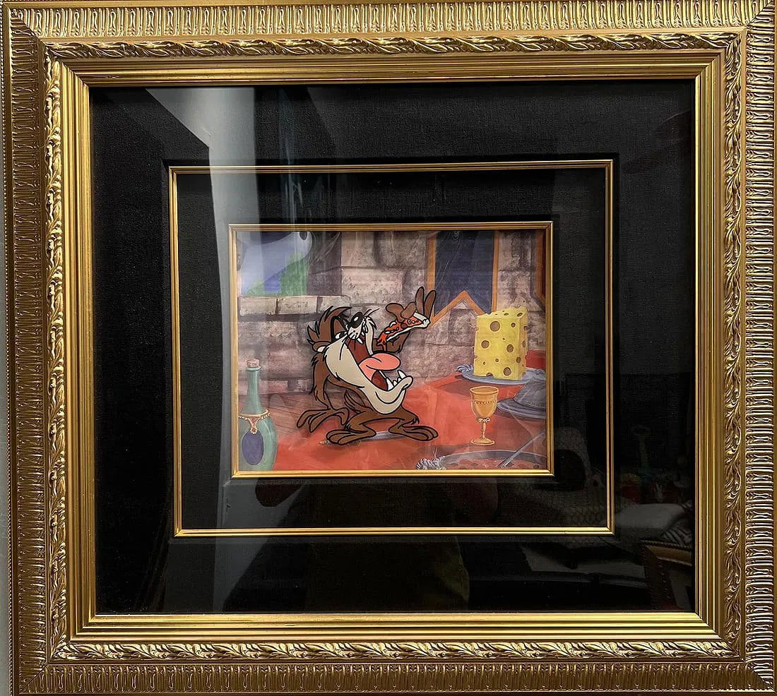 Tazmania Devil" Original Production Cell From Warner Brothers COA and Apprisal (1 of 4)