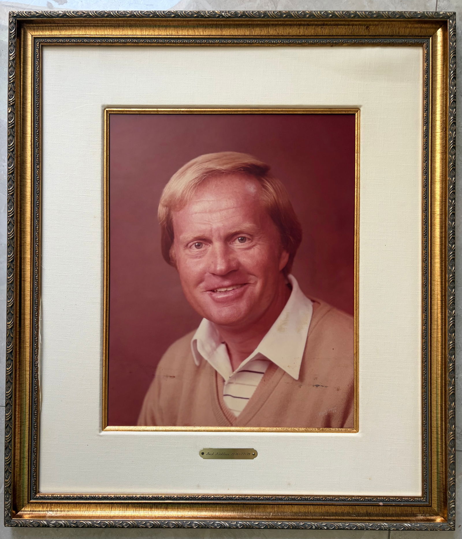 The Golden Bear: Jack Nicklaus Commemorative Portrait (1976–1978)" (1 of 2)