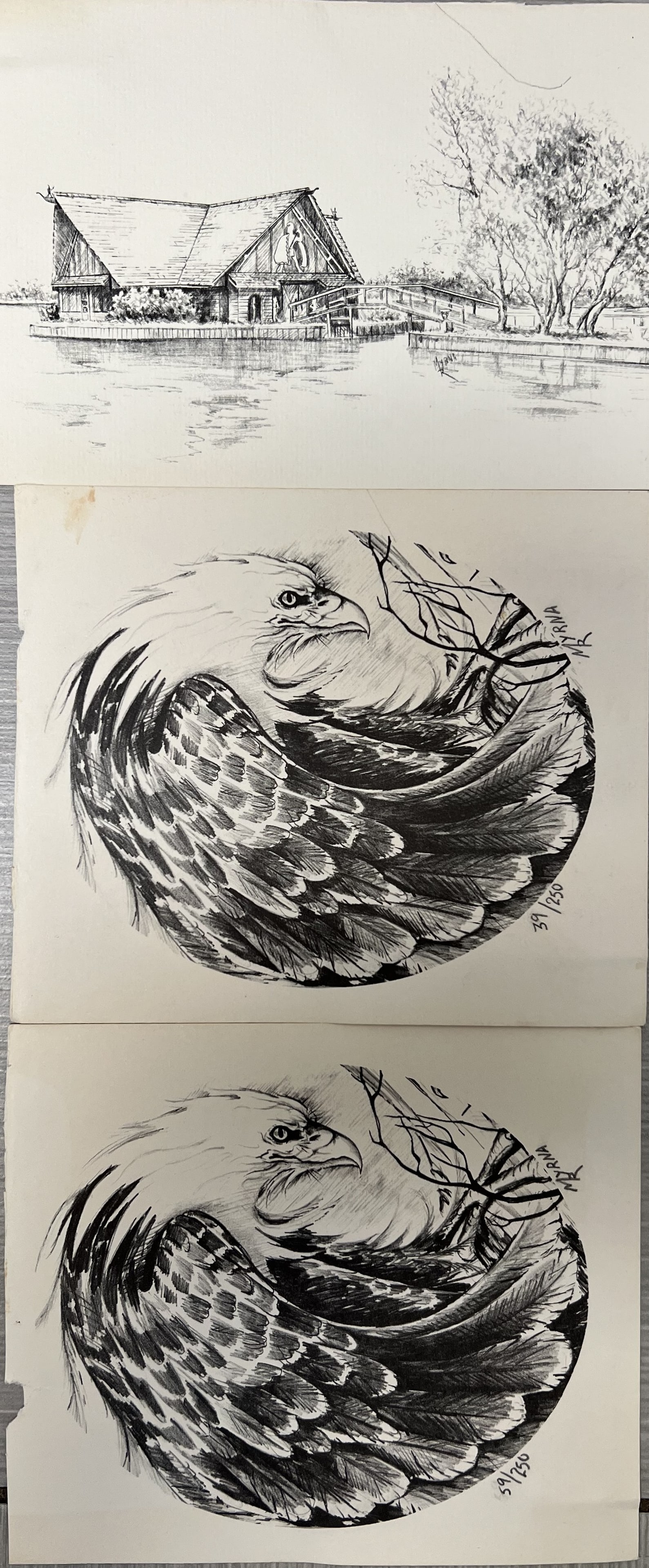 Set of 3 Curated 5x7 Art Prints High-Quality Matte Finish: Print One: • Visuals: Describe the primary colors and the "vibe" .• Condition: vintage-style edges.2. Print Two: • Visuals: Note how this complements the first print • Details: Hig