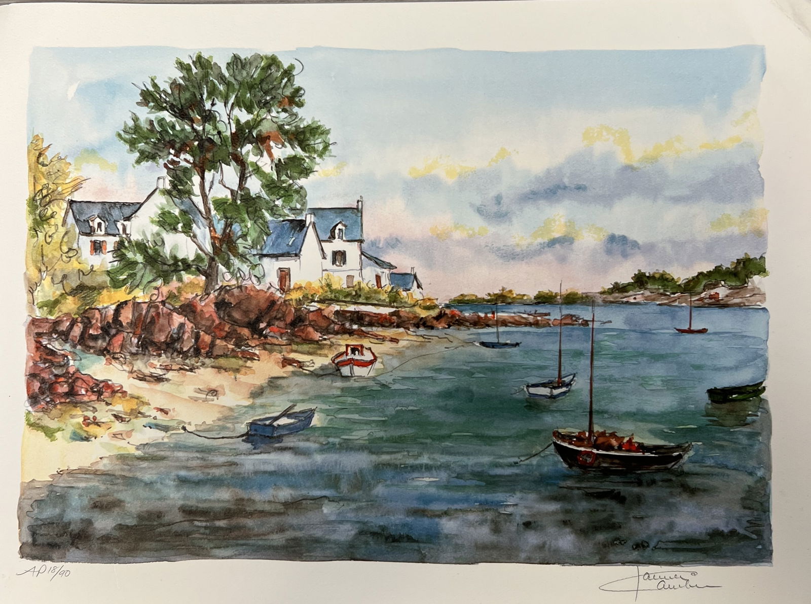 Daniele Cambier – Signed Limited Edition Seriolithograph (Artist’s Proof) (1 of 4)