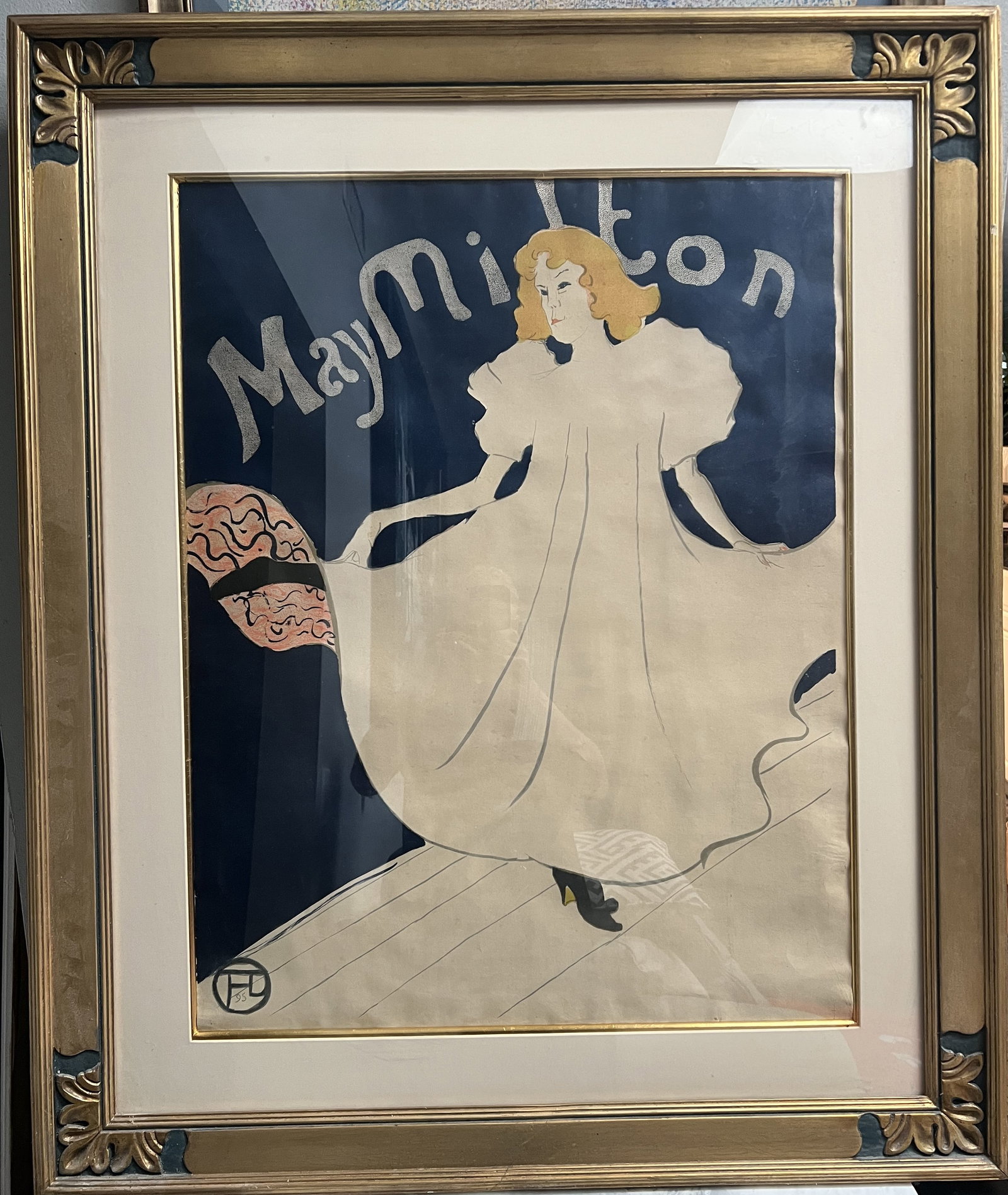 Miss May Milton Henri de Toulouse-Lautrec (French, 1864–1901): Title: May Milton (sometimes titled Miss May Milton)• Artist: Henri de Toulouse-Lautrec (French, 1864–1901)• Date: Originally created in 1895• Medium: Color lithograph. The original w