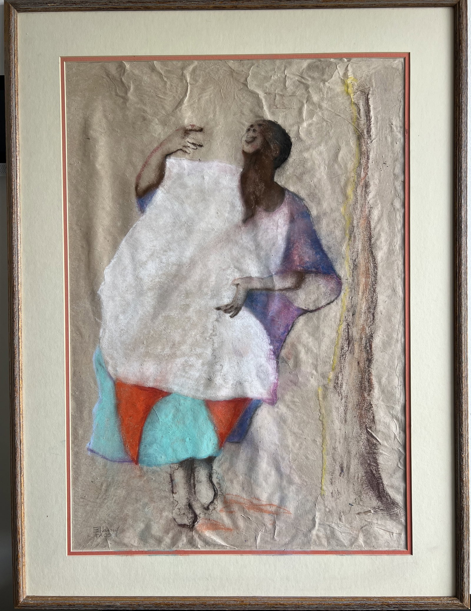 Native Figure with Blanket (or Taos Figure Wrapped in Blanket / Taos Figure) (1 of 3)