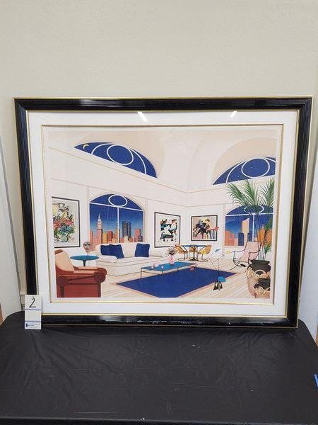 Fanch Ledan【golf course】 【lithograph】