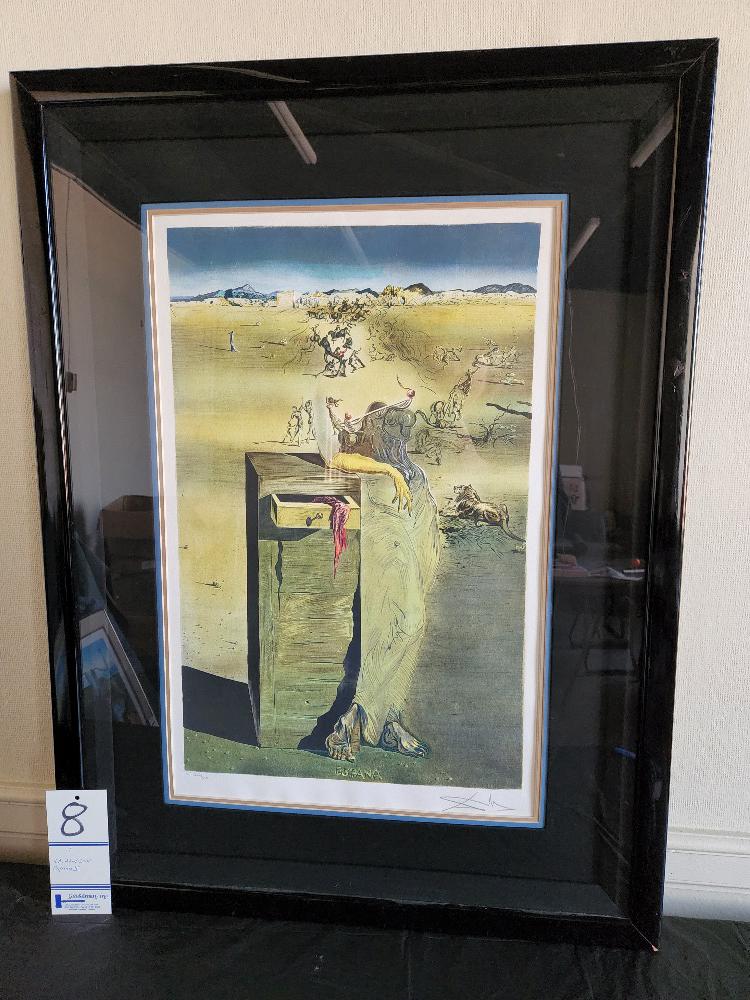 Salvador Dali Lithograph "Espagna II" (1 of 14)