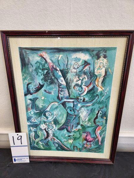 Daphne and Chloe Lithograph by Marc Chagall (1 of 11)