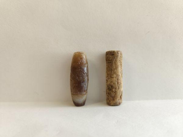 Two Near Eastern Cylinder Seals (1 of 9)