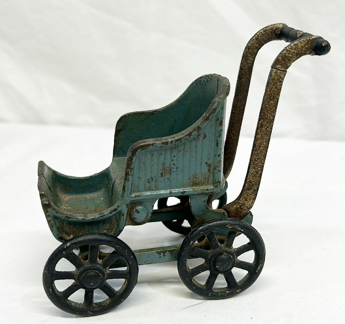 Doll Baby Buggy - Cast Iron (1 of 3)