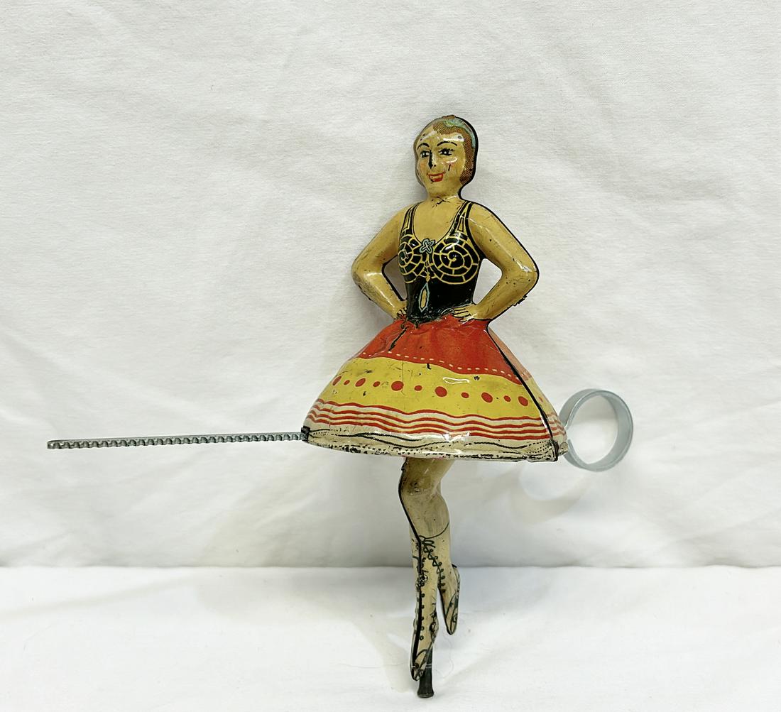 Rare Dancing Ballerina - 1930s Louis Marx Twinkle Toes (1 of 8)