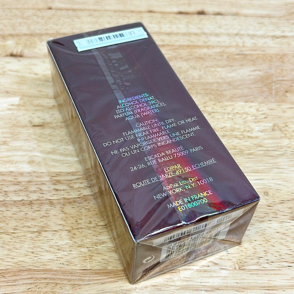 Escada SENTIMENT POUR HOMME: Escada SENTIMENT POUR HOMME - in original box with clear wrapping still on. Never been opened or used. Bottle size 1.7 fl oz ESCADA SENTIMENT for men cologne. Some residue on the clear wrapping from t