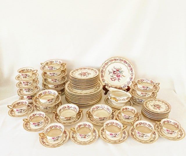 Vintage Large Collection Of Signed Rosenthal Vienna Bavarian Fine China