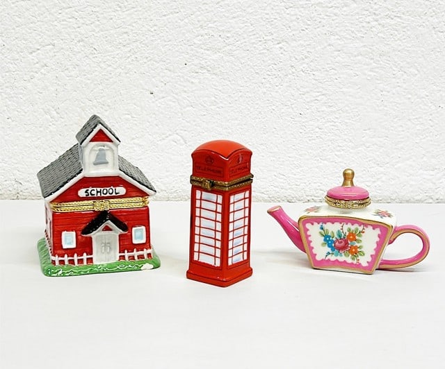 Vintage Limoges lot set of 3. (1 of 3)