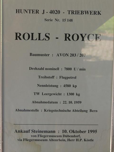 *Rolls Royce Triebwerk - 2