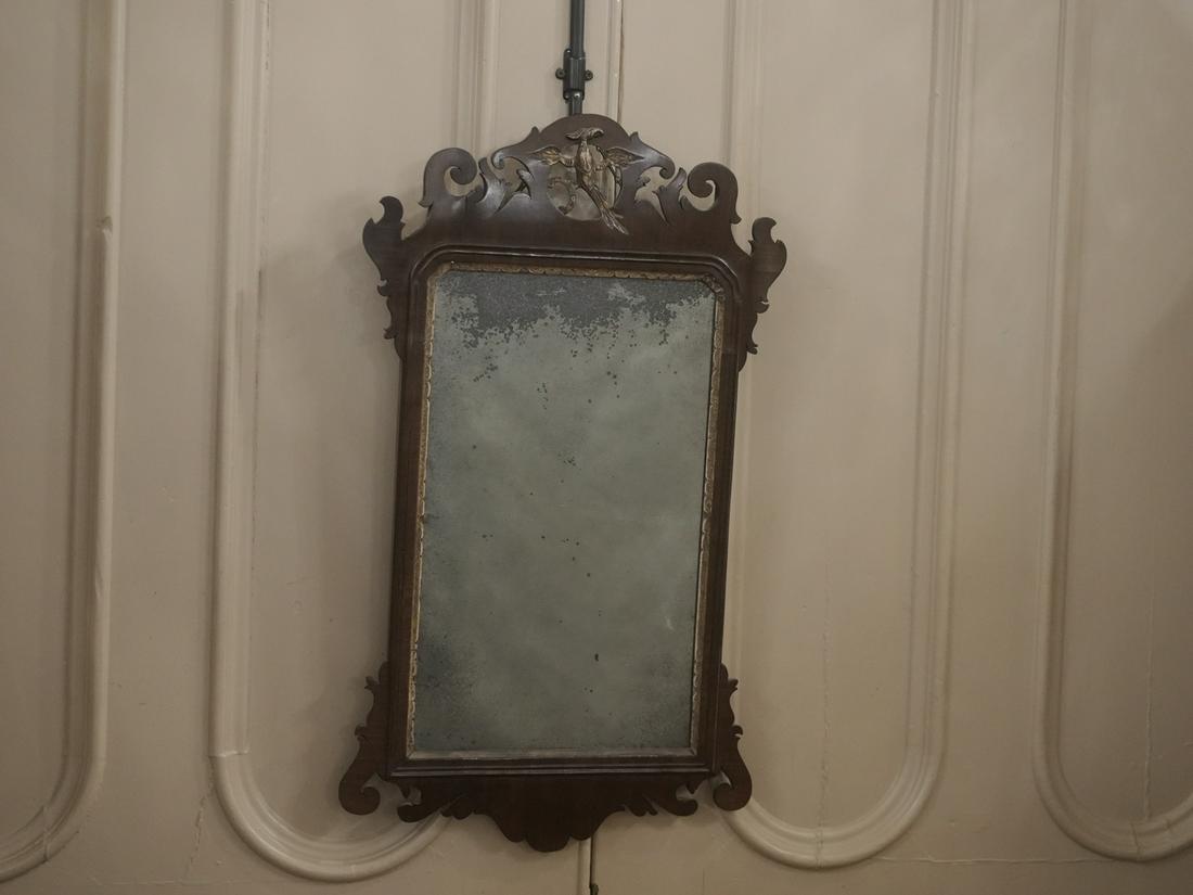 Mahogany Chippendale mirror (1 of 10)