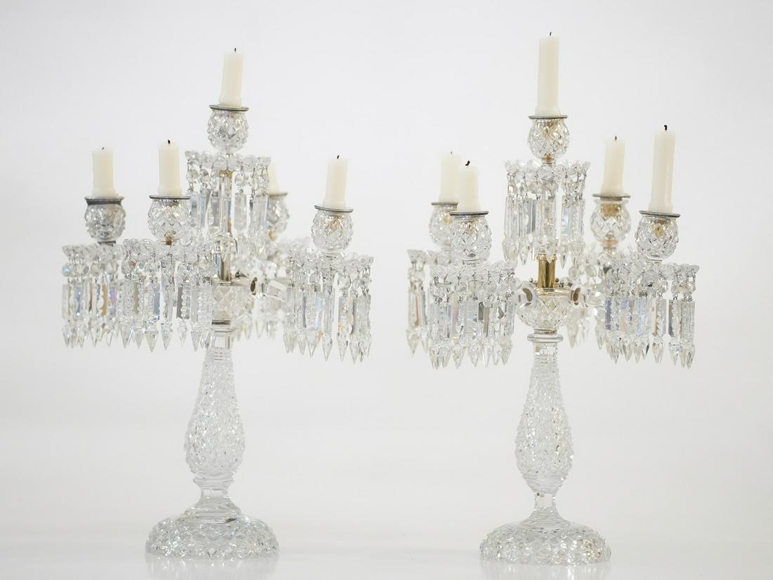 Pair  of Crystal Girandoles (1 of 7)