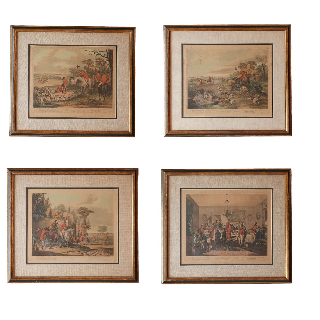 "Bachelor's Hall" English Hunt Scenes by Francis Calcraft Turner (1 of 10)