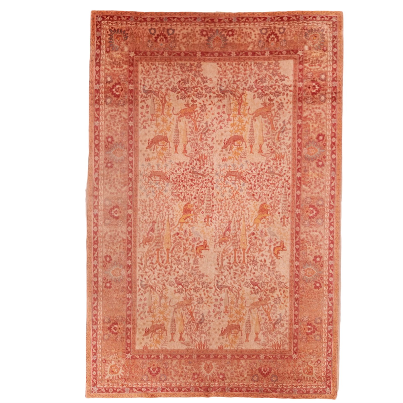 Antique Animal Motif Rug (1 of 5)