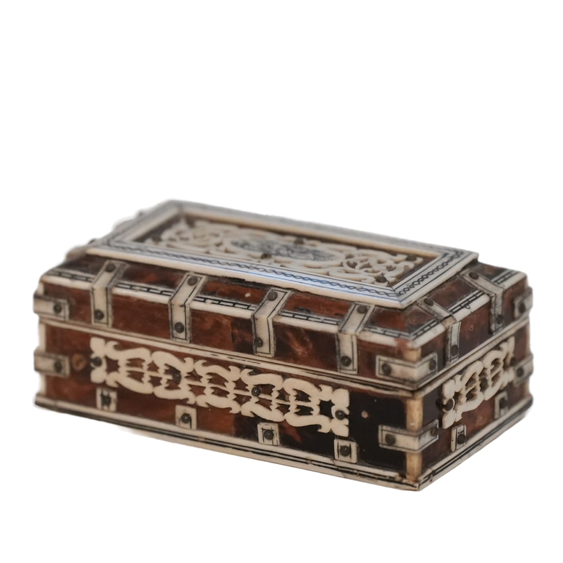 Tortoise Shell Veneer Box (1 of 7)