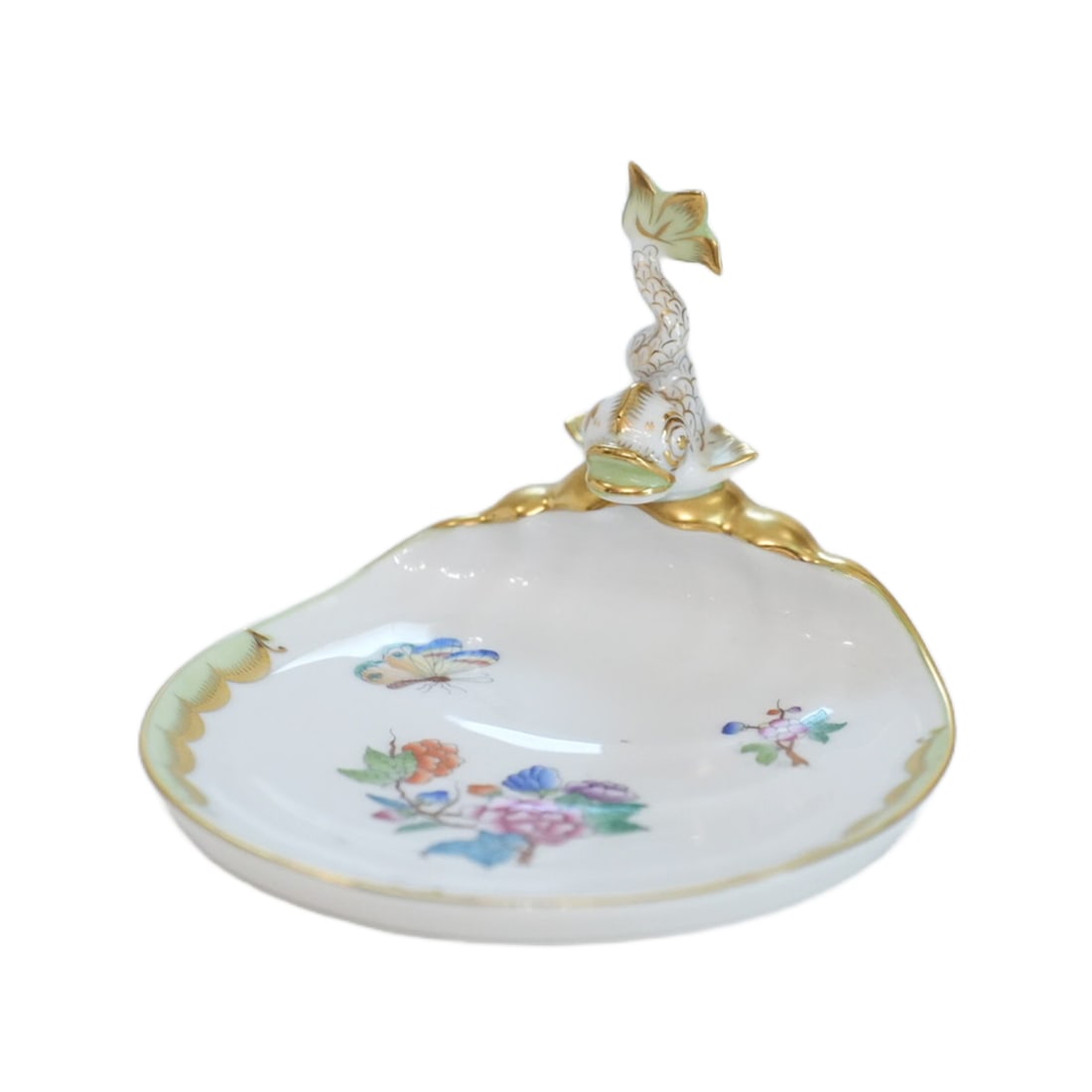 Herend Dish with Fish Handle (1 of 6)