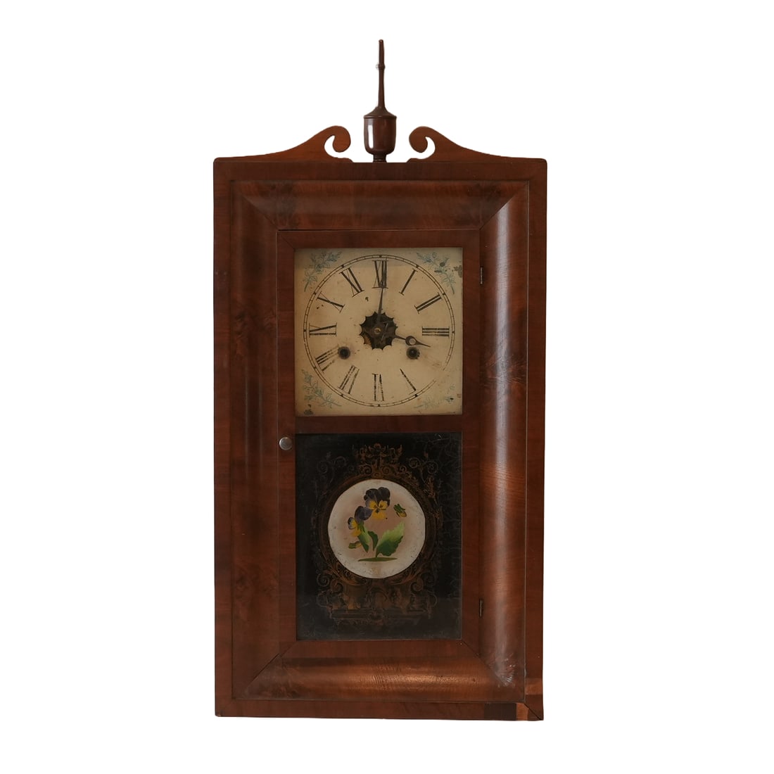 Victorian Wood Mantle Clock (1 of 9)