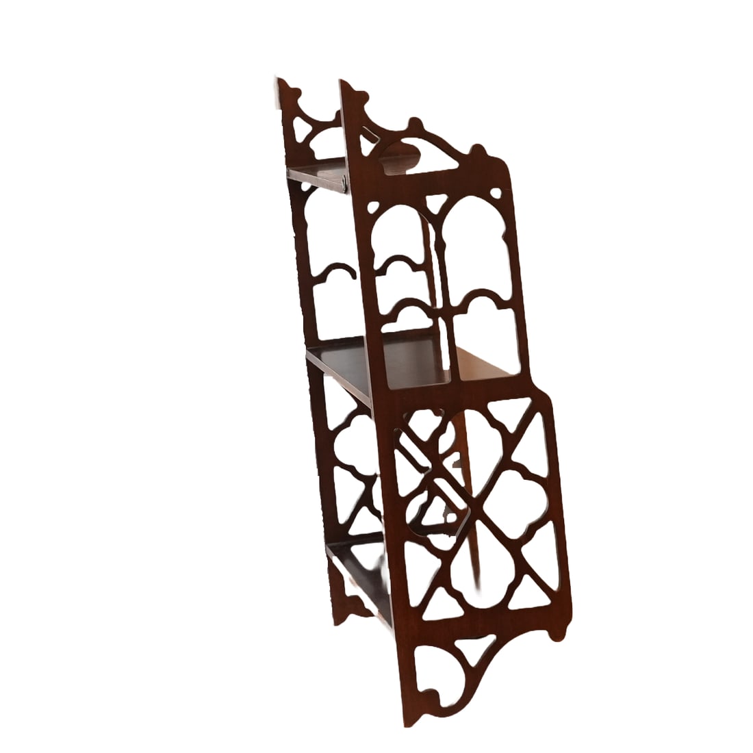 Hanging Mahogany Shelf (1 of 3)