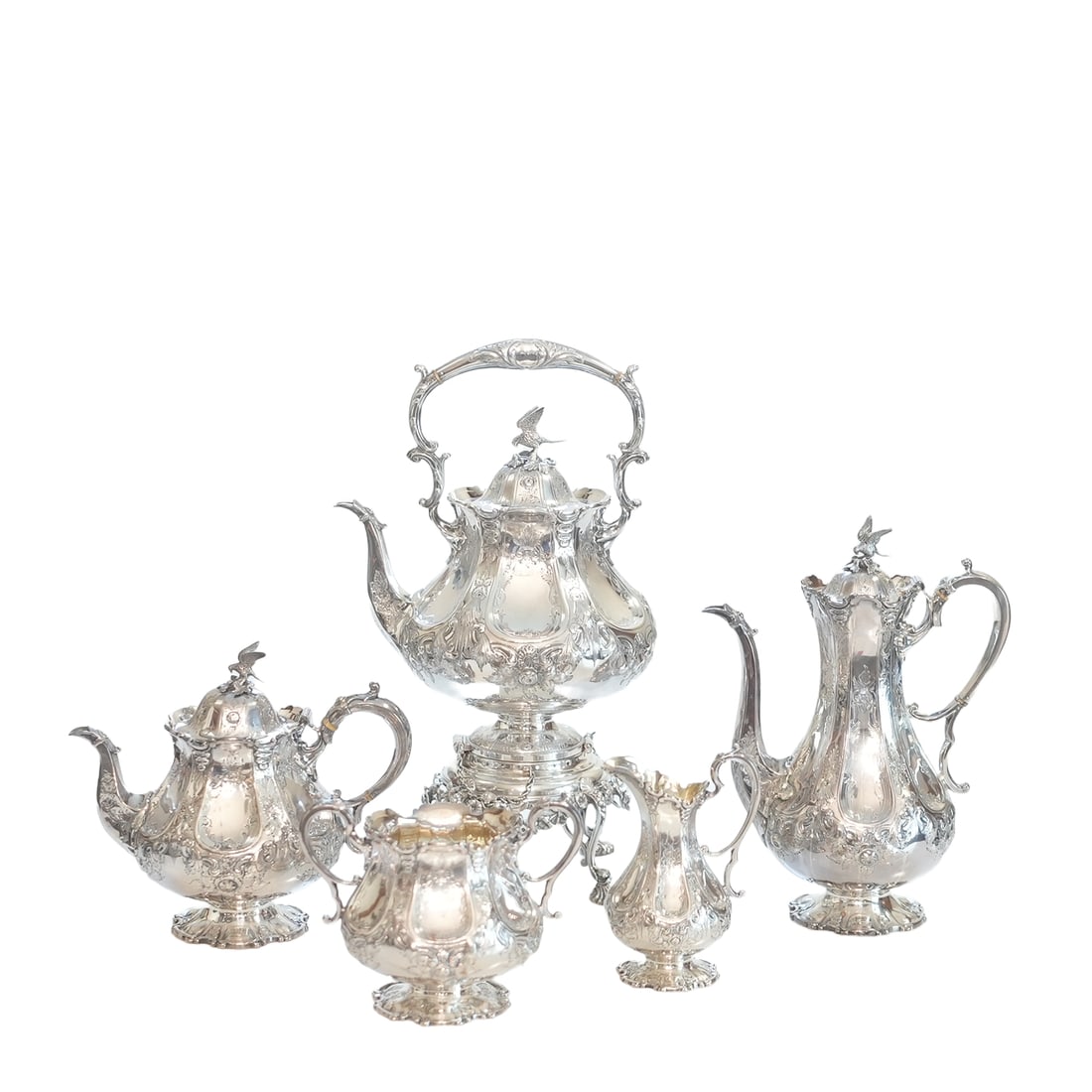 Silverplate Tea and Coffee Service (1 of 20)