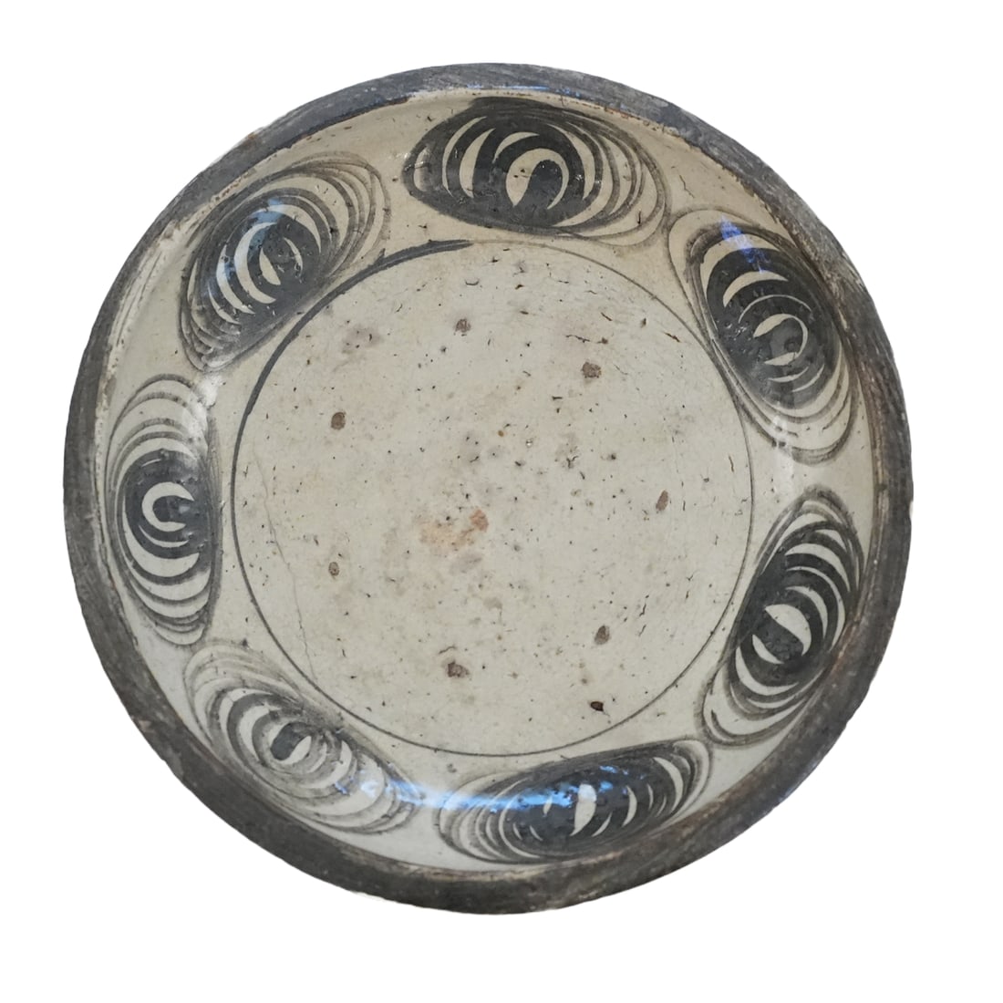 Ishizara Ware Unanome Horse Eye Plate Seto (1 of 6)