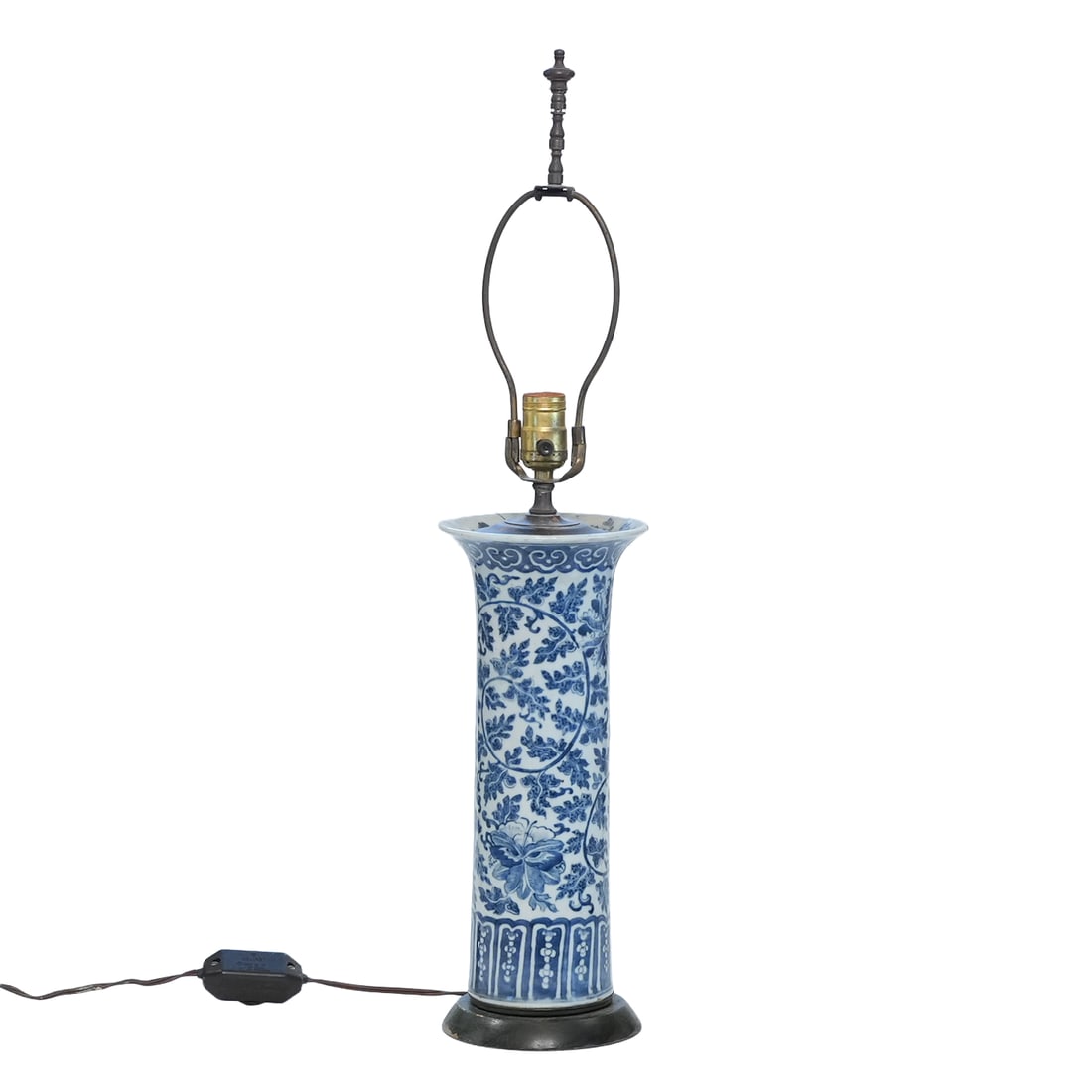 17th-18th Century Porcelain Chinese Vase Lamp (1 of 11)