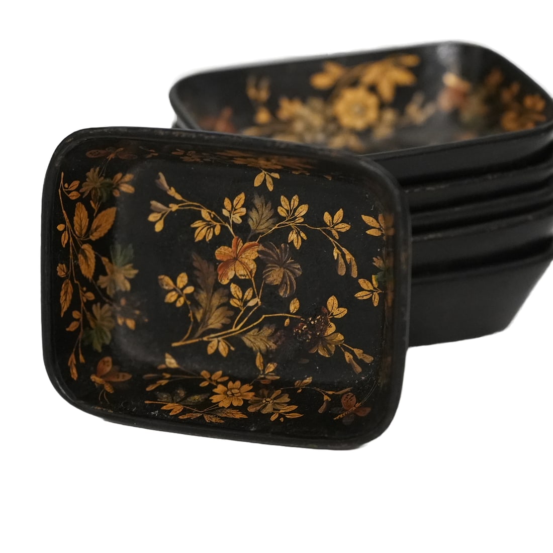 Paper Mache Hand Painted Trays (1 of 6)