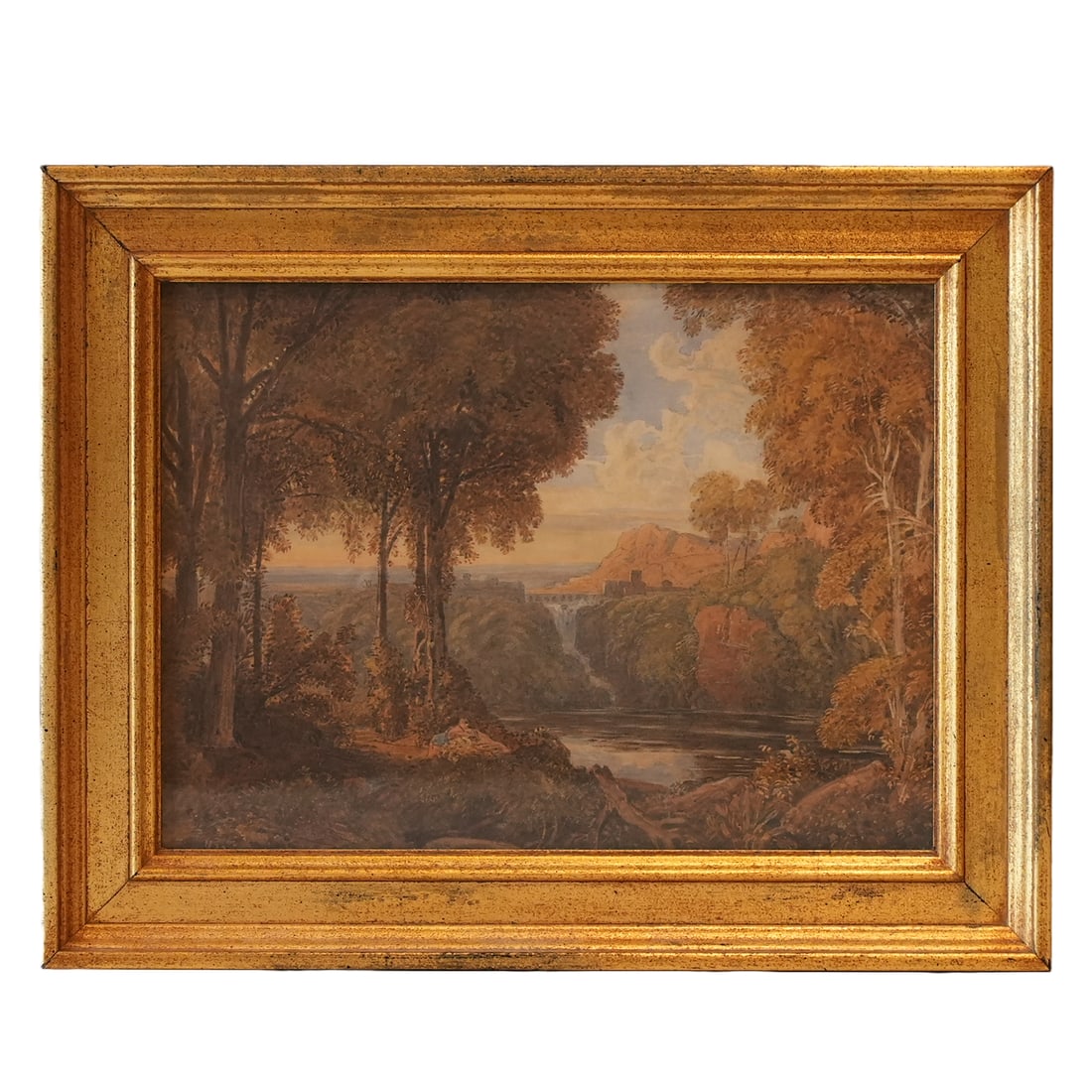 "Solitude: An Italianate Landscape By George Barret Jr. (1 of 3)