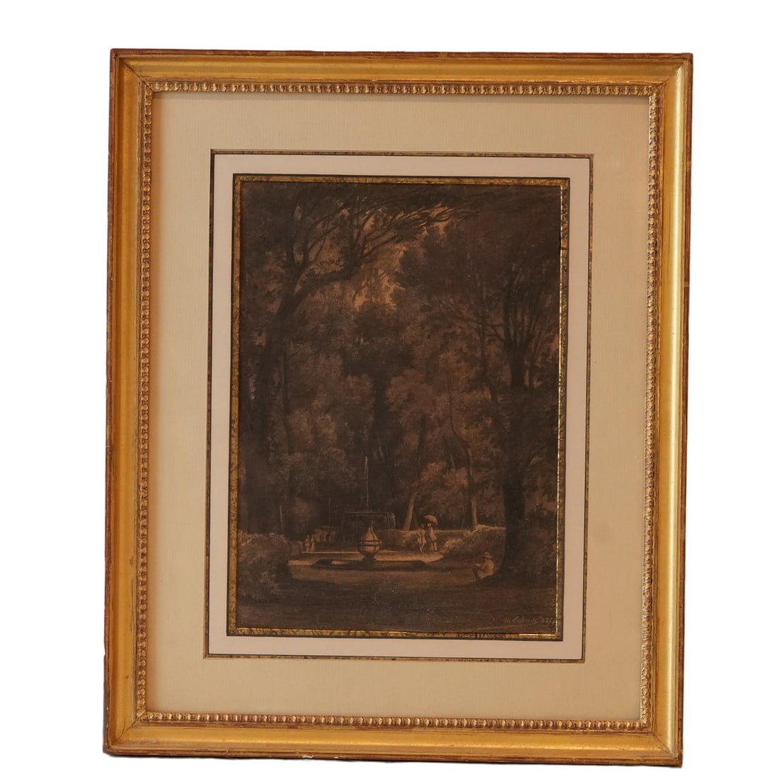 "Villa Torlonia" 19th Century Garden Scene (1 of 4)