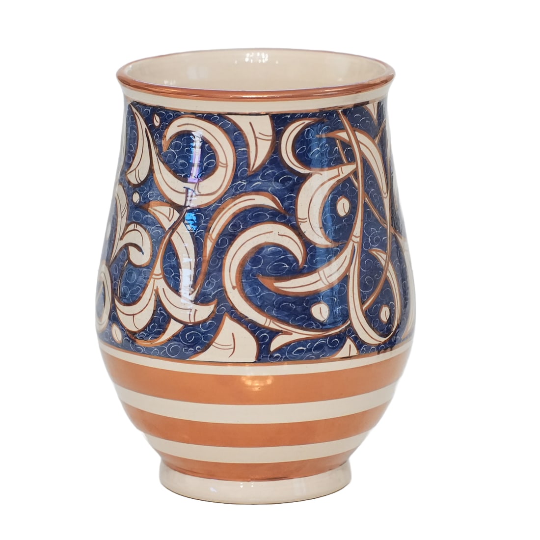 Signed Manises Lustreware Vase (1 of 7)