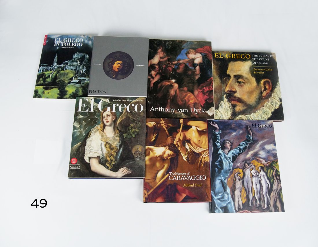[ART-BOOKS] CARAVAGGIO, EL GRECO, ANTONY VAN DYCK (1 of 4)