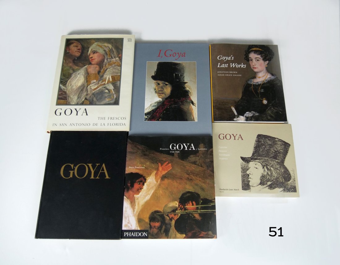 [ART-BOOKS] VARIOUS: SIX GOYA BOOKS (1 of 4)