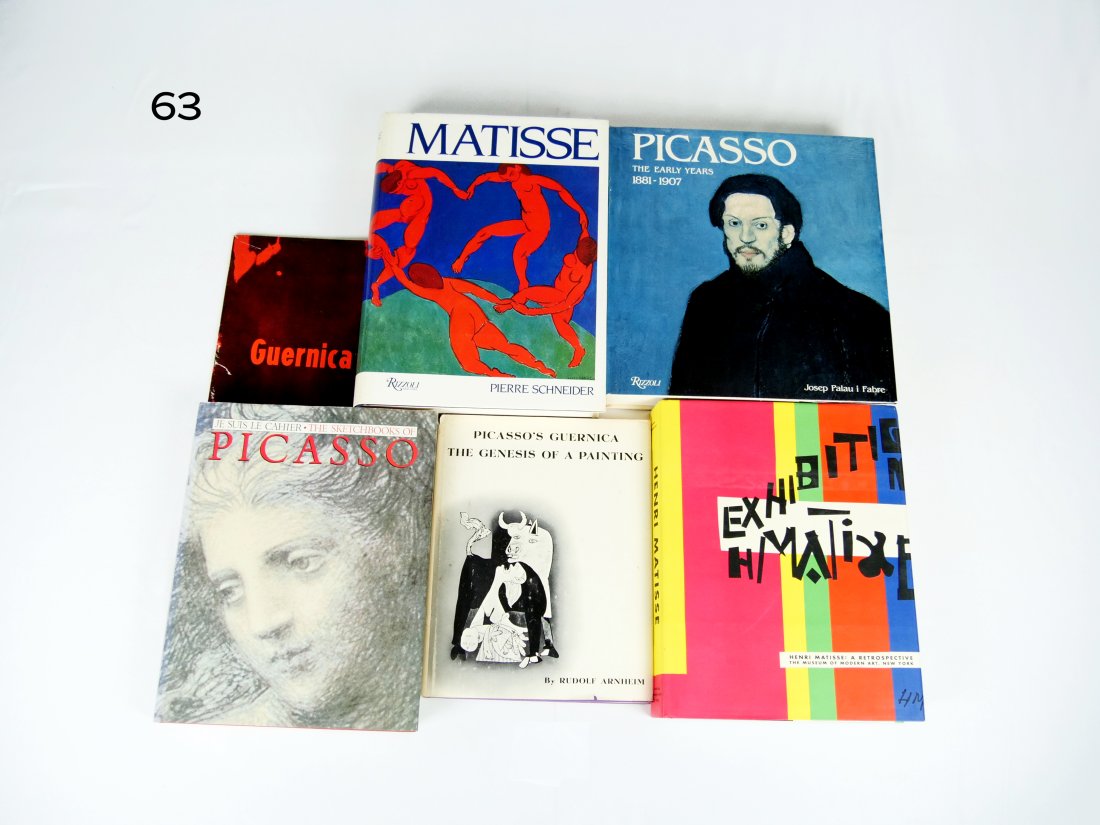 [ART-BOOKS] PICASSO, MATISSE - FIRST EDITIONS (1 of 4)