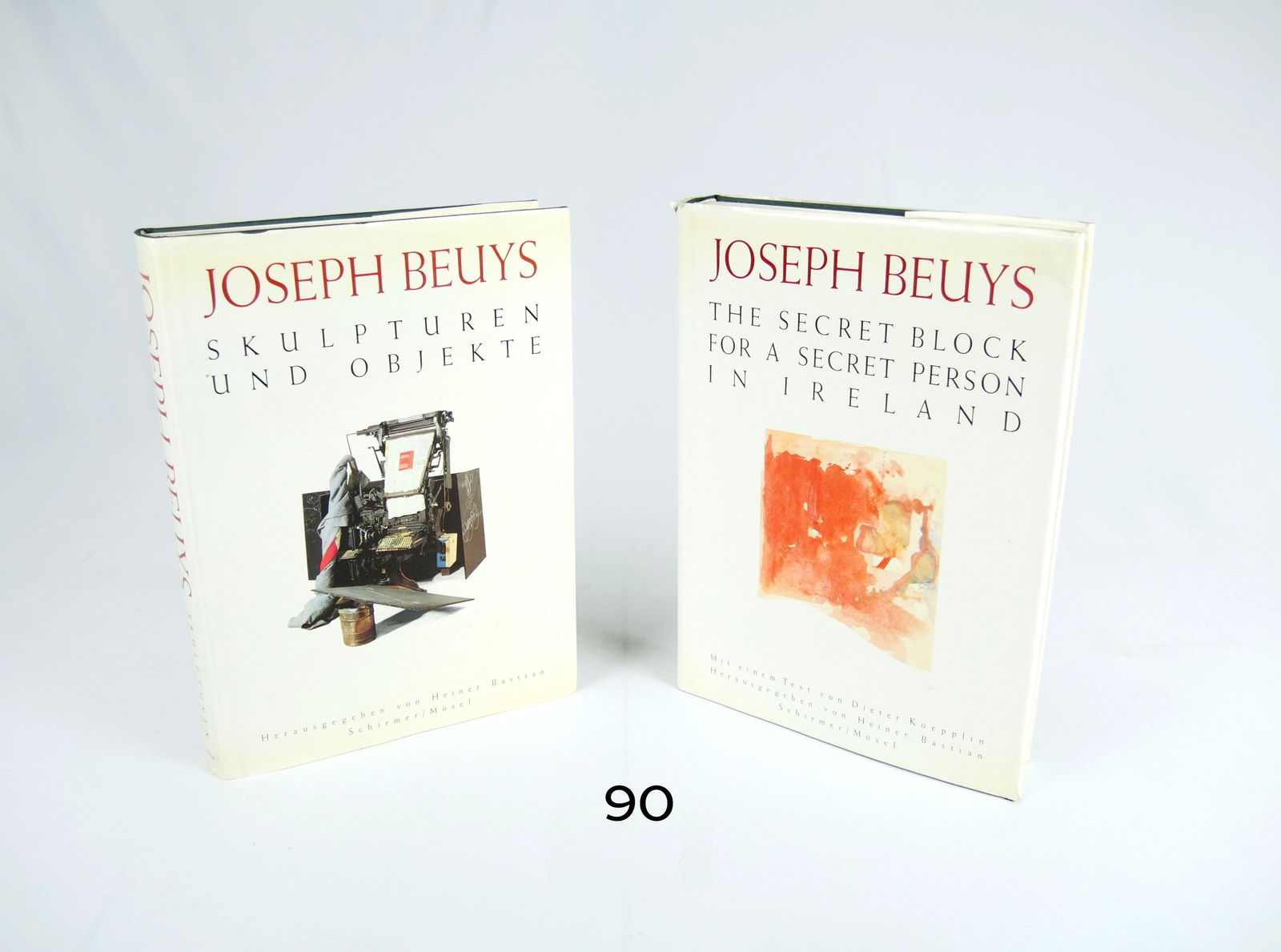 [ART-BOOKS] JOSEPH BEUYS SKULPTUREN UND OBJEKTE/ SECRET BLOCK (1 of 4)