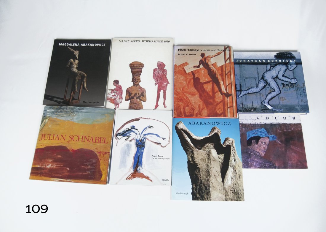 [ART-BOOKS] TANSEY, SPERO, ABAKANOWICZ: EIGHT BOOKS (1 of 4)