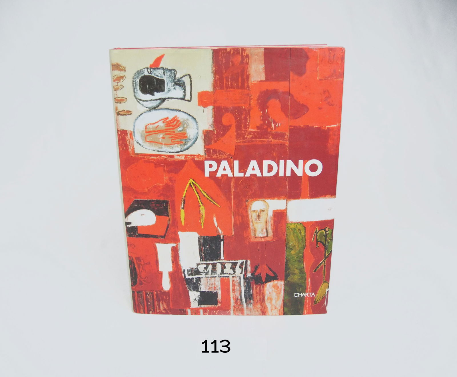 [ART-BOOKS] MIMMO PALADINO A MONOGRAFIA: [ART-BOOKS] MIMMO PALADINO "UNA MONOGRAFIA/ A MONOGRAPH" Cartha, Italy, 2001. Great condition.