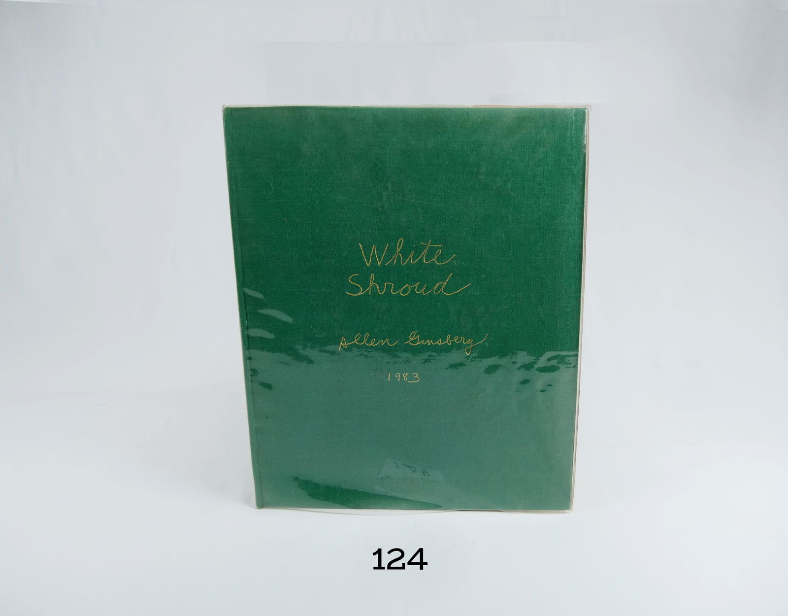 [ART-BOOKS] ALLEN GINSBERG/FRANCESCO CLEMENTE "WHITE SHROUD" 1984: [ART-BOOKS] ALLEN GINSBERG, FRANCESCO CLEMENTE COLLABORATION. "WHITE SHROUD" Kalakshetra Publications Press, Madras, India, 1984. Limited edition of 1,111 copies. This volume is number 285. Silkscreen