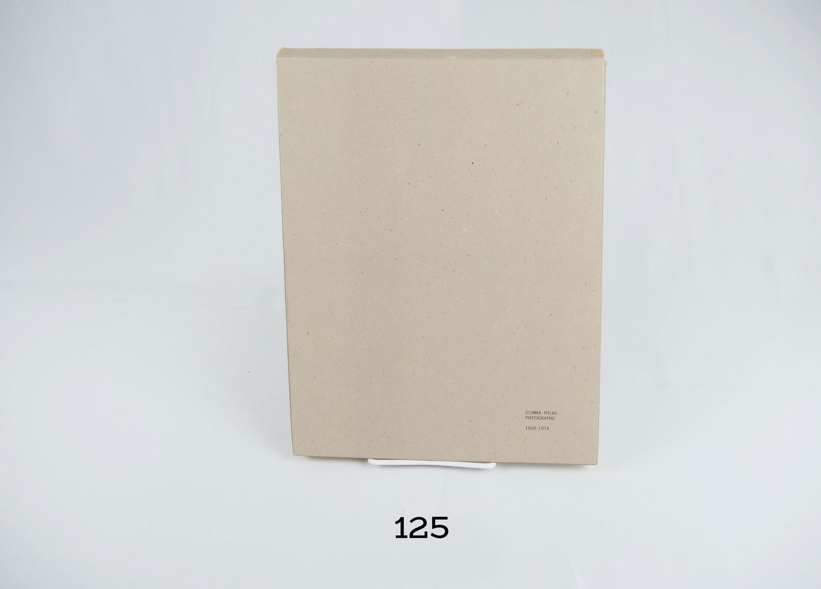 [ART-BOOKS] SIGMAR POLKE "PHOTOGRAPHS 1969-1974" (1 of 9)