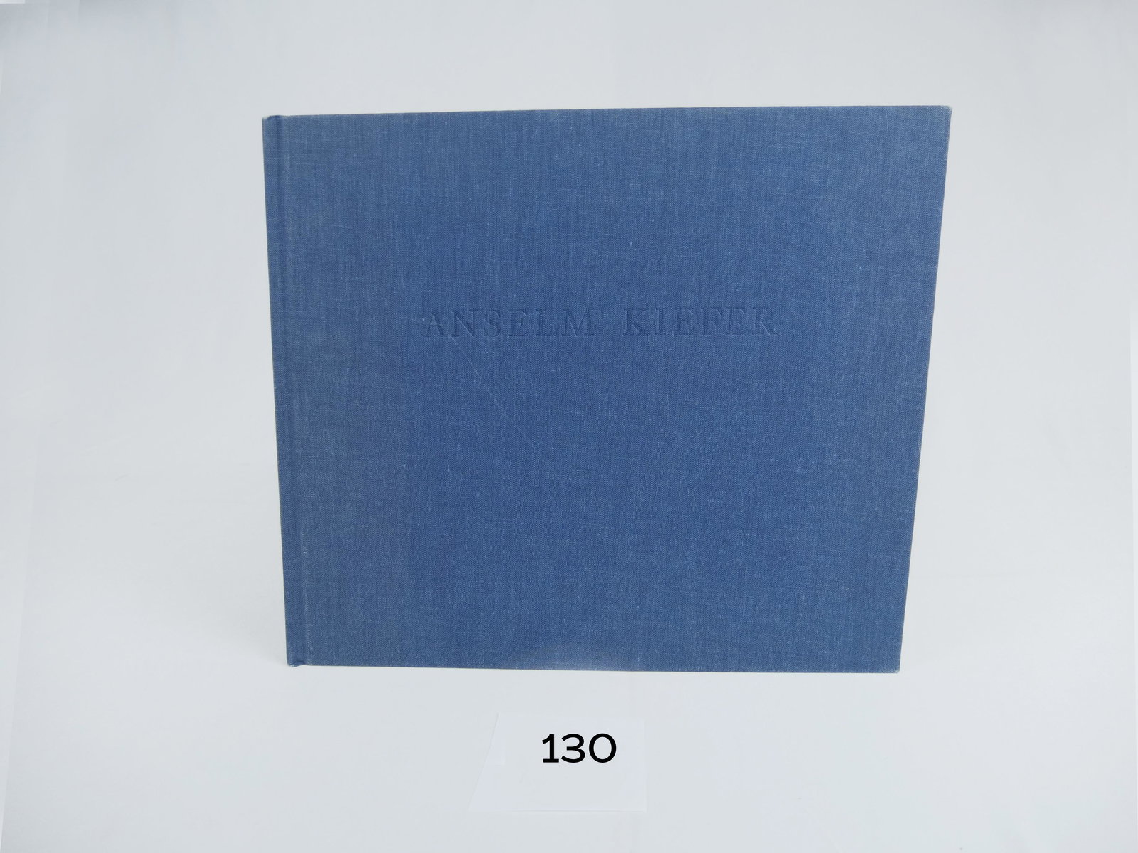 [ART-BOOKS]KEIFER-WATERCOLOURS - D'OFFAY GALLERY, SIGNED, 1983: [ART-BOOKS] ANSELM KEIFER "WATERCOLOURS" d'Offay Gallery, London, 1983. Oblong 4to. Hardcover without dust jacket as issued in a Numbered edition of 850. Signed by Anselm Kiefer. This number is 238. R