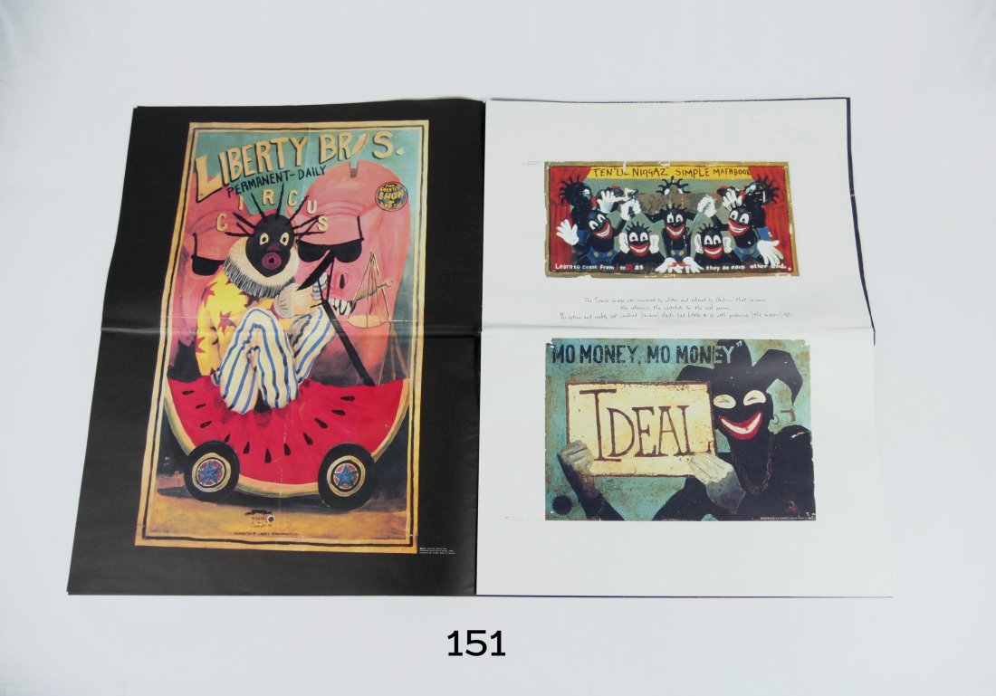 [ART-BOOKS] MICHAEL RAY CHARLES "AN AMERICAN  ARTIST'S WORK 1989 - 1997", EXHIBITION CATALOG (1 of 12)