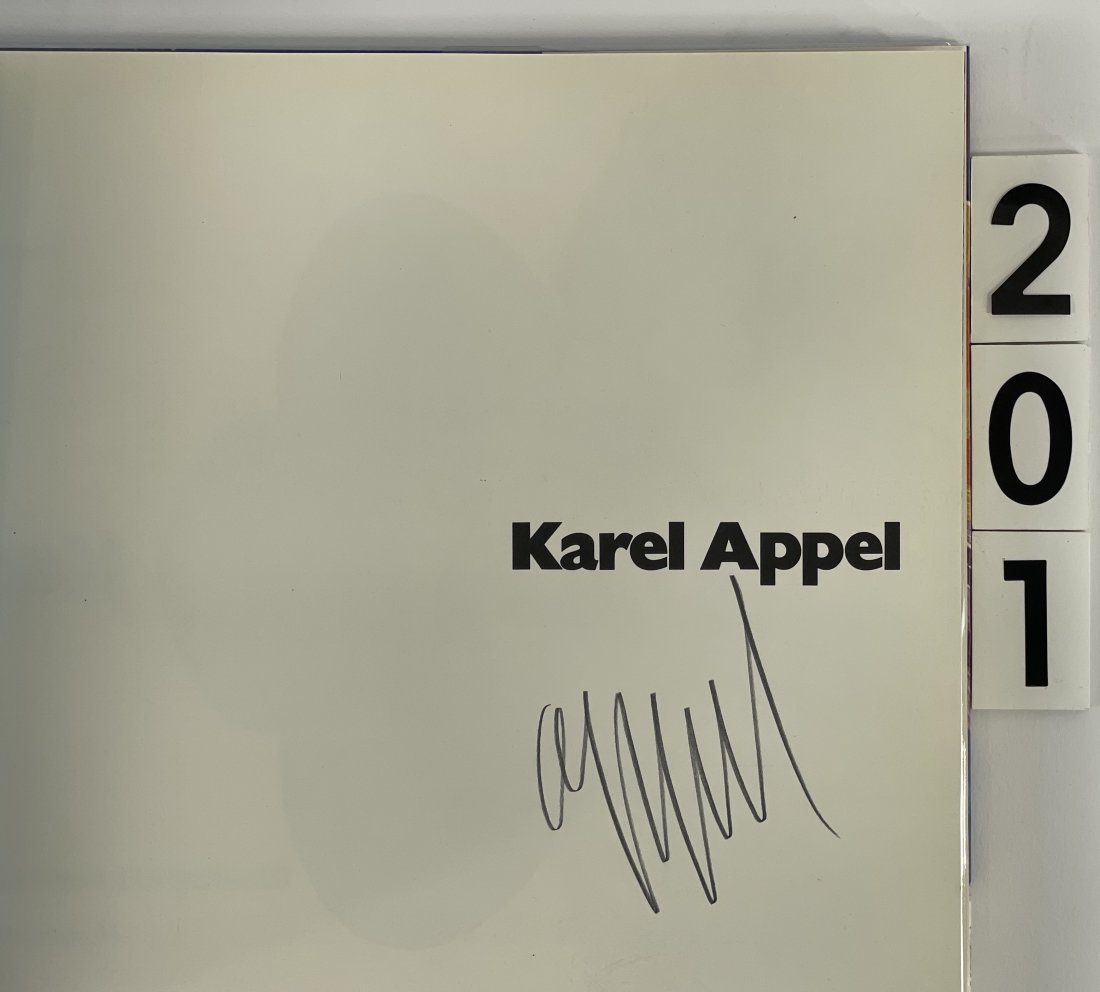 [ART-BOOKS] KAREL APPEL SIGNED 1ST ED ABRAMS, 1980 (1 of 3)