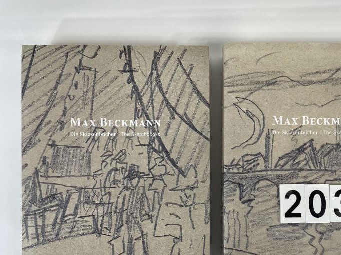 [ART-BOOKS] MAX BECKMANN THE SKETCHBOOKS CATALOGUE RAISONNE 2011: [ART-BOOKS] MAX BECKMANN THE SKETCHBOOKS, Hatje Cantz, 2011. Hardcover. 2 volumes. 1st edition. Catalogue RaisonnÃ© (German/English text).
