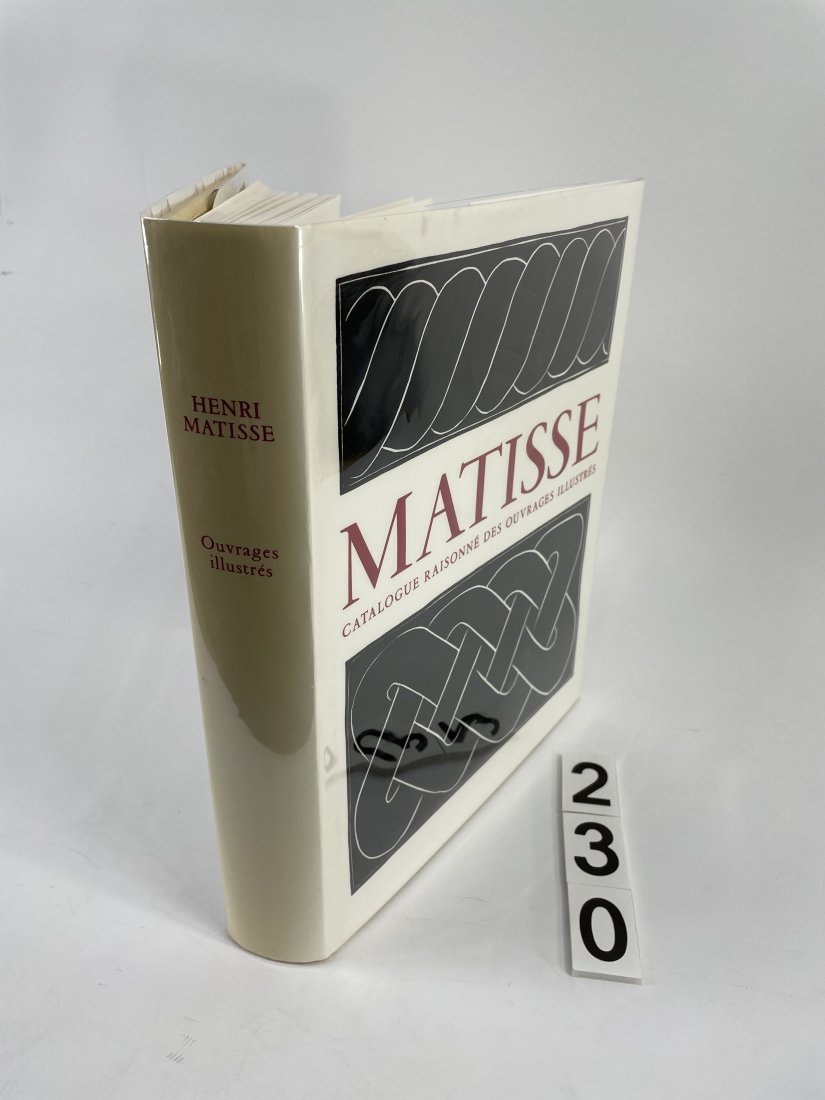 [ART-BOOKS] MATISSE "CATALOGUE RAISONNE DES OEUVRES ILLUSTRES" (1 of 3)