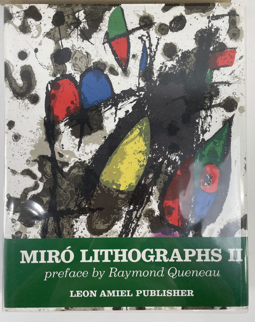 [ART-BOOKS] MIRO LITHOGRAPHS WITH 12 ORIGINAL LITHOGRAPHS VOL. II 1975 (1 of 8)