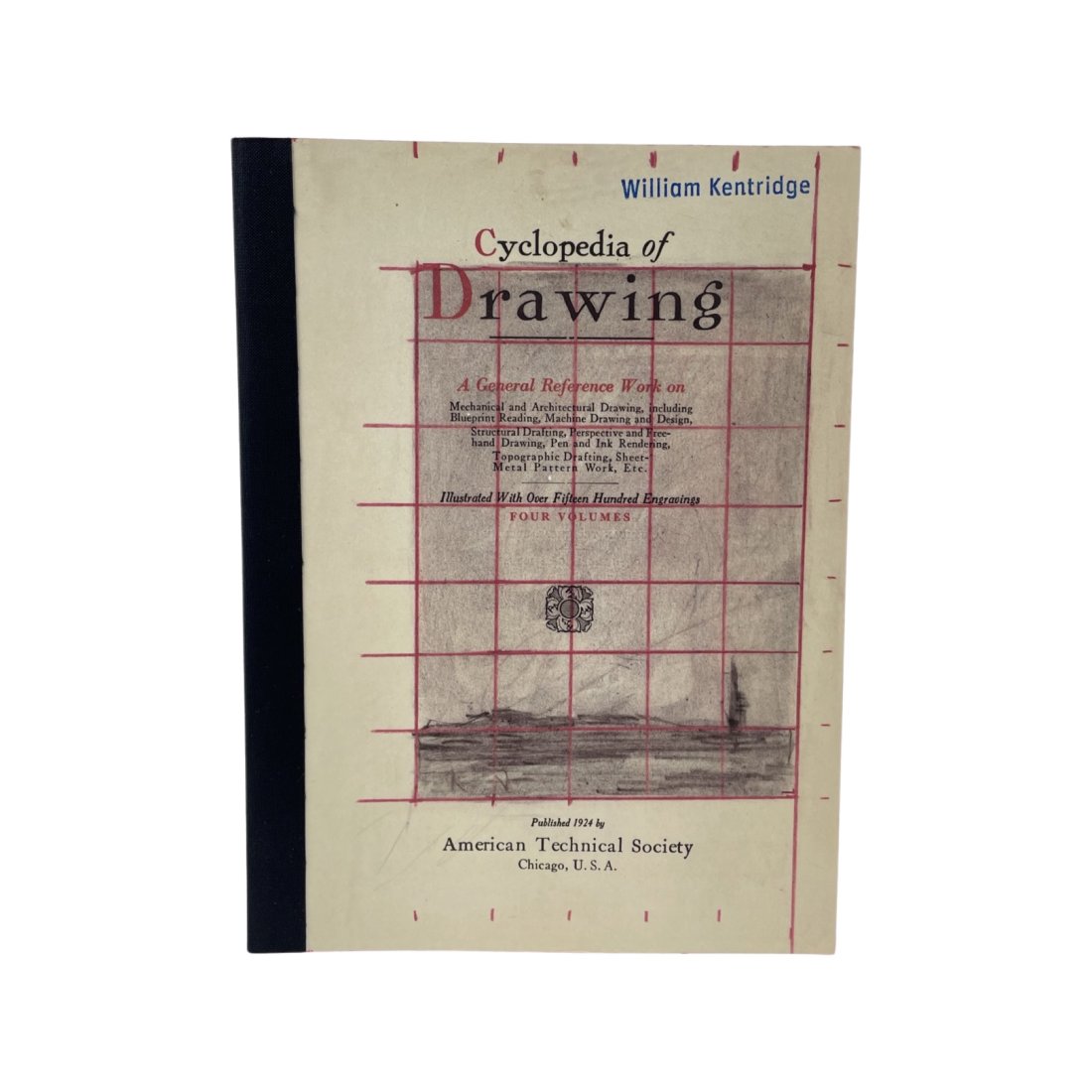 [ARTIST BOOK] WILLIAM KENTRIDGE CYCLOPEDIA. 2004: [ARTIST BOOKS] WILLIAM KENTRIDGE CYCLOPEDIA OF DRAWING 2004 Published by art3 ., 2004. Artist book, 71pp., col. Ill.: 21 x 15.5 cm Edition of 1,000 (signed with rubber-stamp on cover) art contemporain