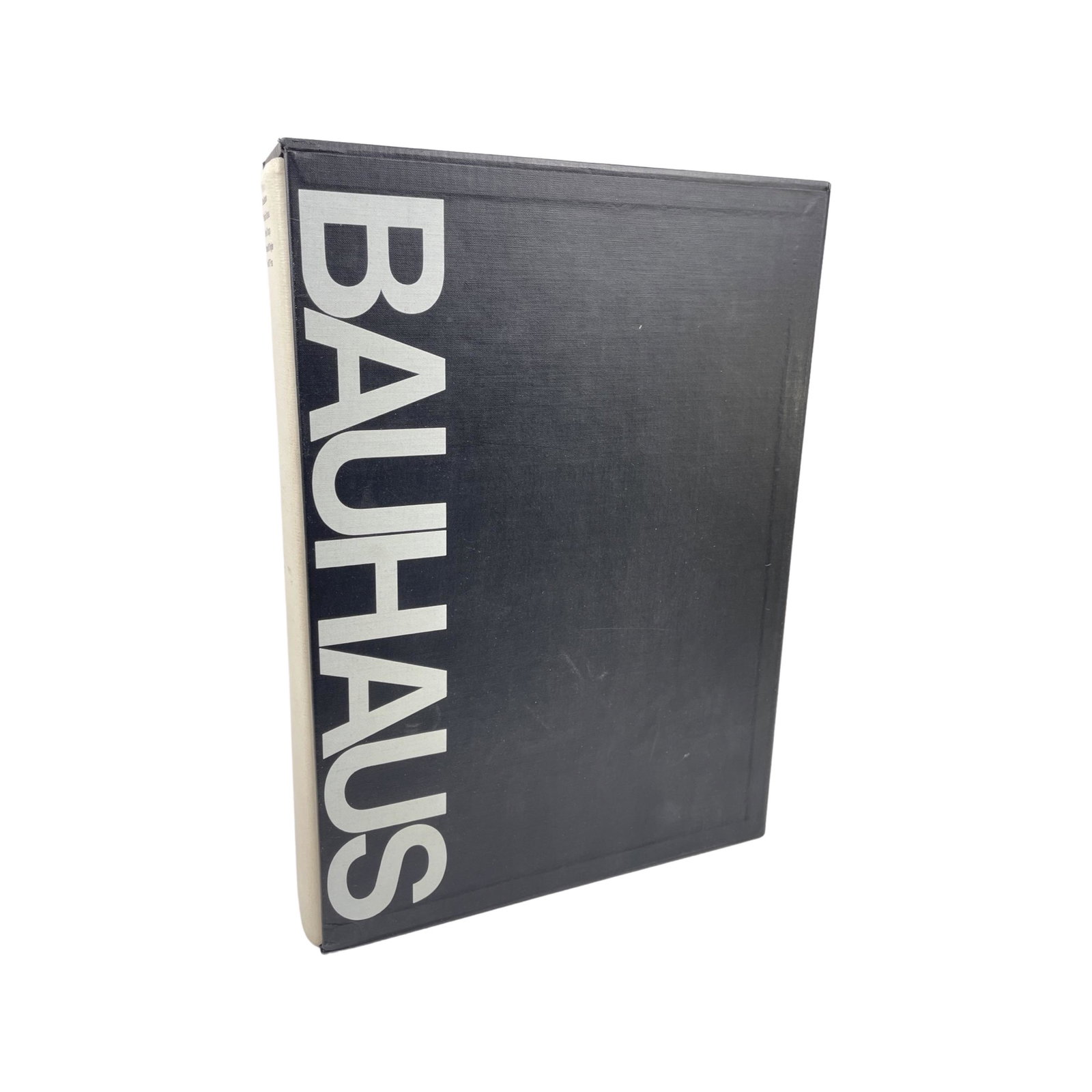 THE BAUHAUS. MIT PRESS, 1969. 1ST. ED.: [ARTMONOGRAPH] Weimar Dessau, Hans M. Winger.THE BAUHAUS. MIT Press, 1969. 1ST. ED. Large folio. Hardcover in slipcase. Profusely illustrated. Clean, unmarked and square copy in slipcase, lightly age 