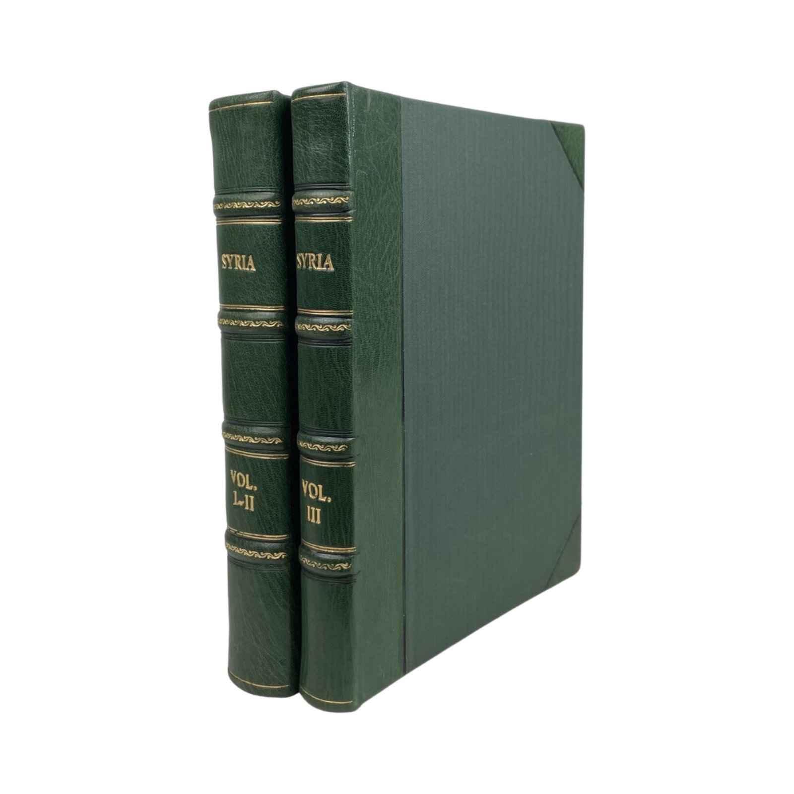 BARTLETT. SYRIA, THE HOLY LAND, ASIA MINOR. 1836. 3 VOLS. IN 2: [antiquarian book] BARTLETT, W. H. SYRIA, THE HOLY LAND, ASIA MINOR. Illustrated In a Series of Views Drawn From Nature By Bartlett, William Purser. With Descriptions of the Plates by John Carne. Publ